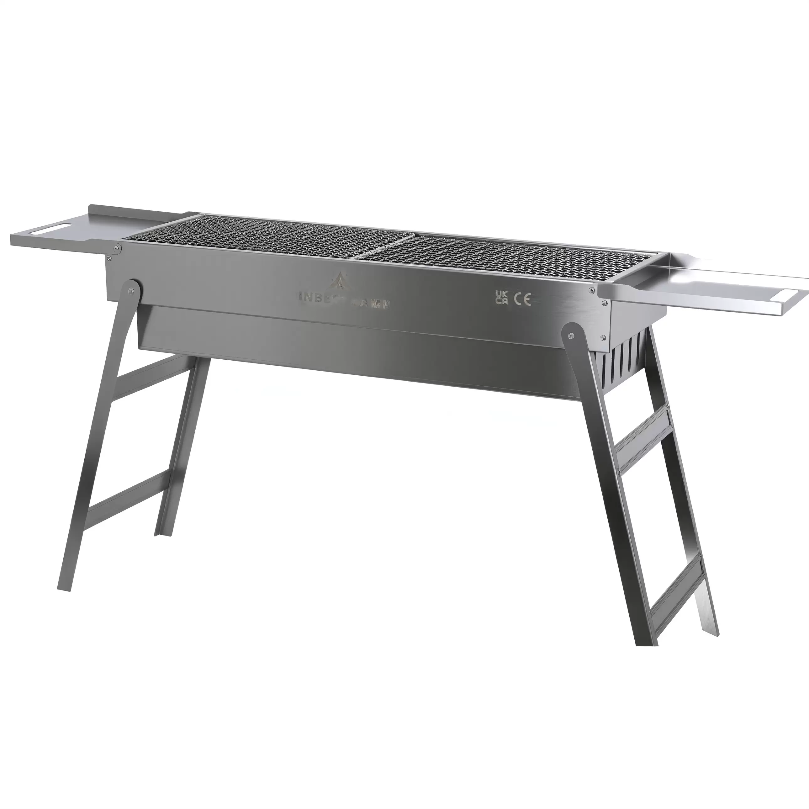 不銹鋼折疊燒烤木炭烤架戶外便攜式燒烤爐 不銹鋼折疊燒烤木炭烤架戶外便攜式燒烤爐