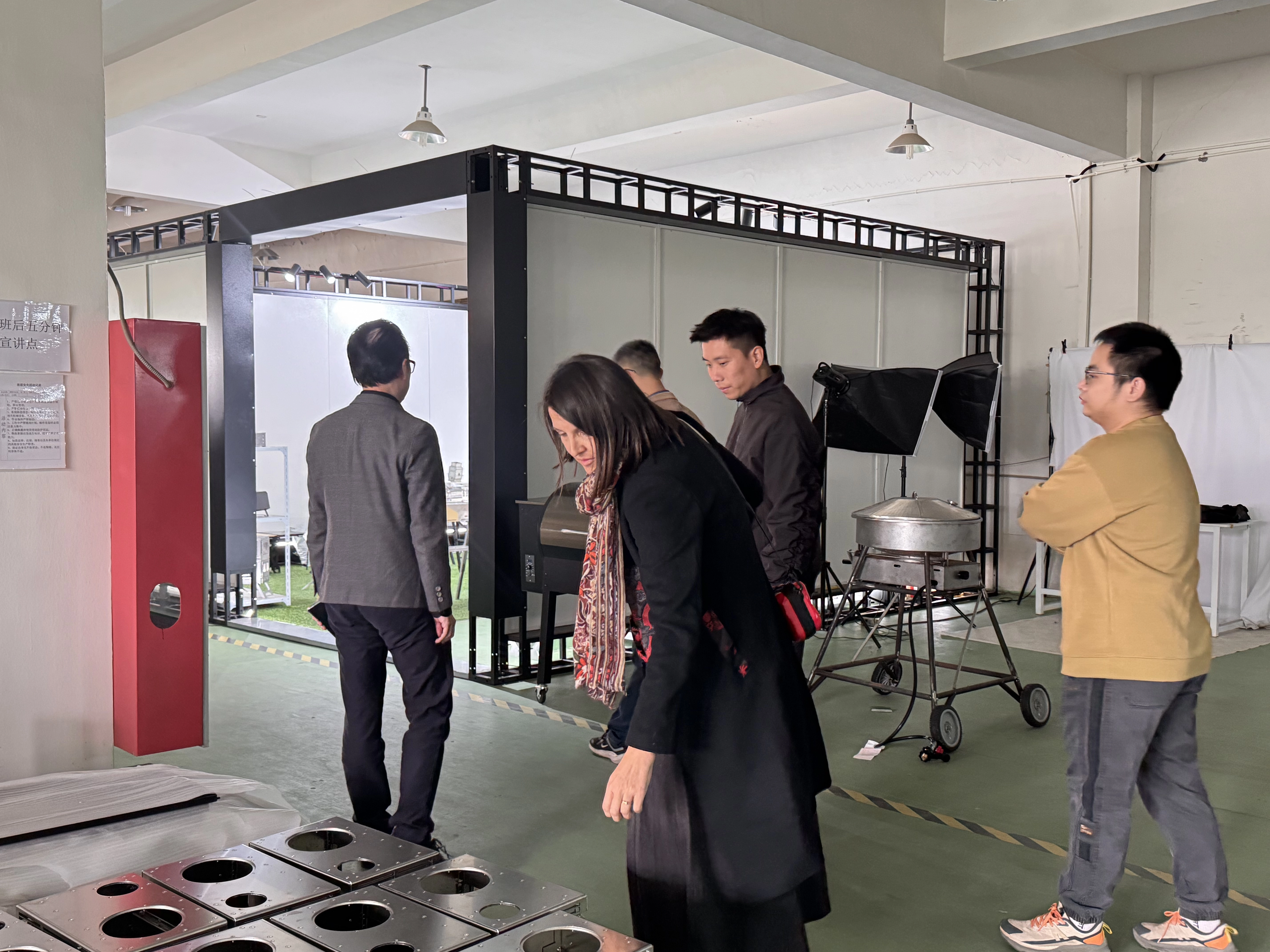 加拿大戶外品牌代表團訪問拓盛河 加拿大戶外品牌代表團訪問拓盛河