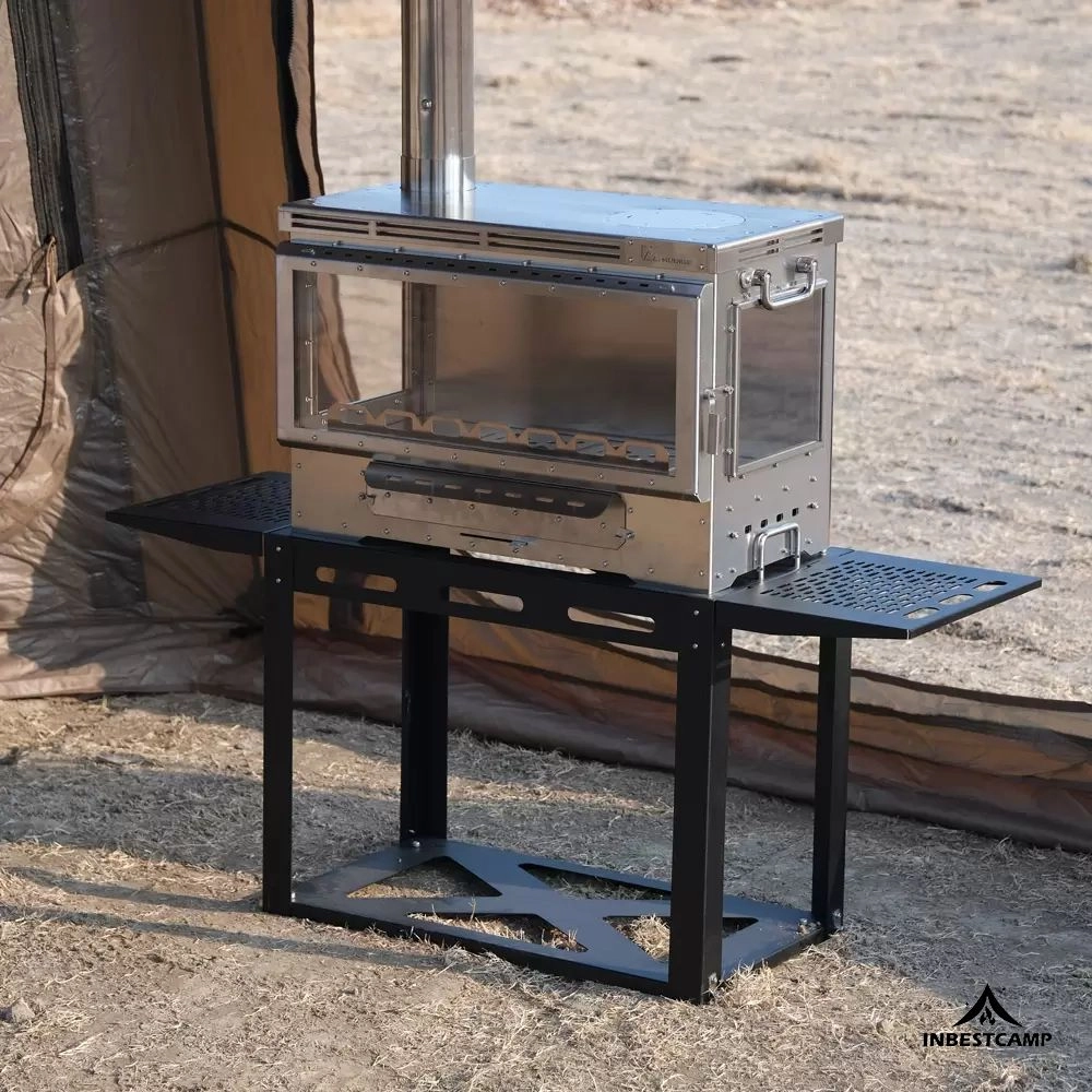 適用於團體露營的集取暖、烹飪和安全於一體的帳篷爐設計 適用於團體露營的集取暖、烹飪和安全於一體的帳篷爐設計