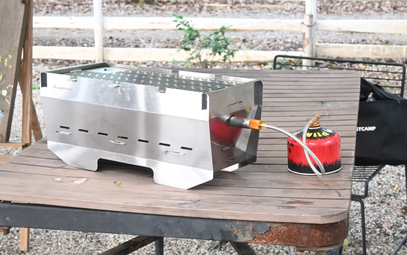 B2B採購指南：INBESTCAMP面向全球戶外品牌的桌面瓦斯烤肉爐解決方案