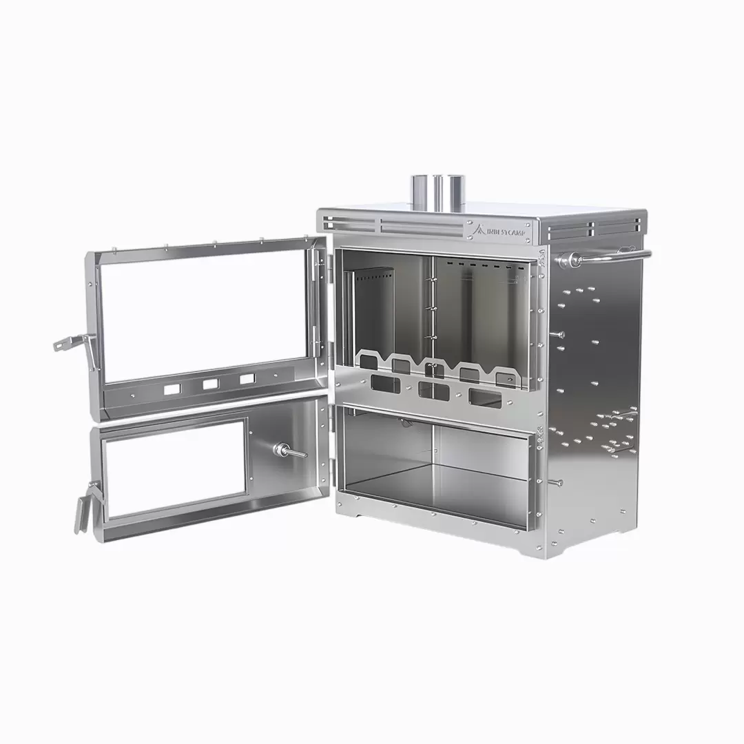 多功能不銹鋼露營爐